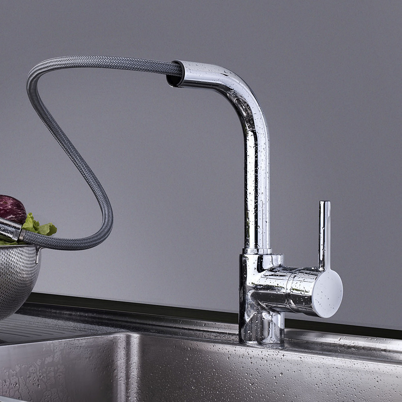 Teka ARK 938 bateria kuchenna stojąca z wyciąganą wylewką chrom 239381200