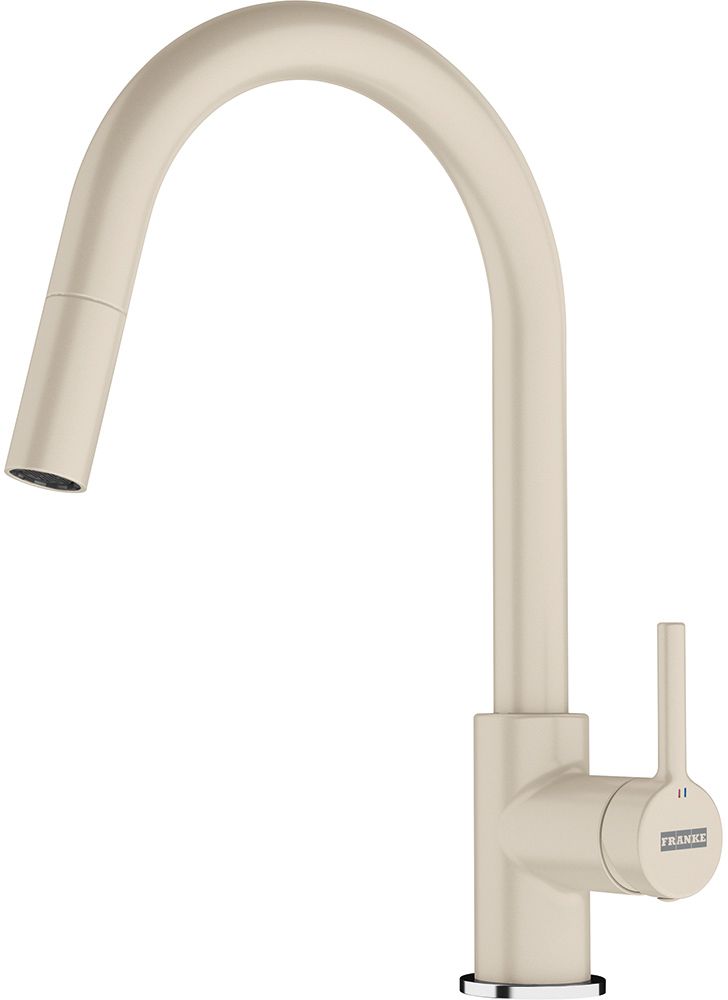 Franke Lina Pull-Out bateria kuchenna stojąca z wyciąganą wylewką beżowa 115.0626.083 - Wysyłka w 24h