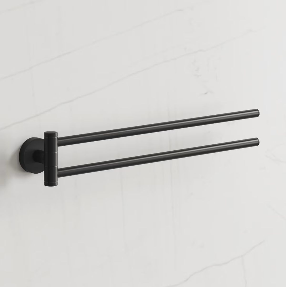 Kronenbach Lima 2.0 Black wieszak na ręcznik czarny mat 29.200.070.0005 - Wysyłka w 24h