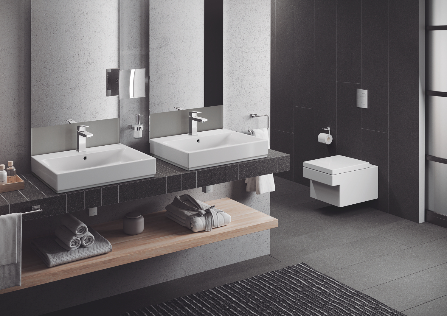 Grohe Essentials Cube wieszak na ręcznik chrom 40510001