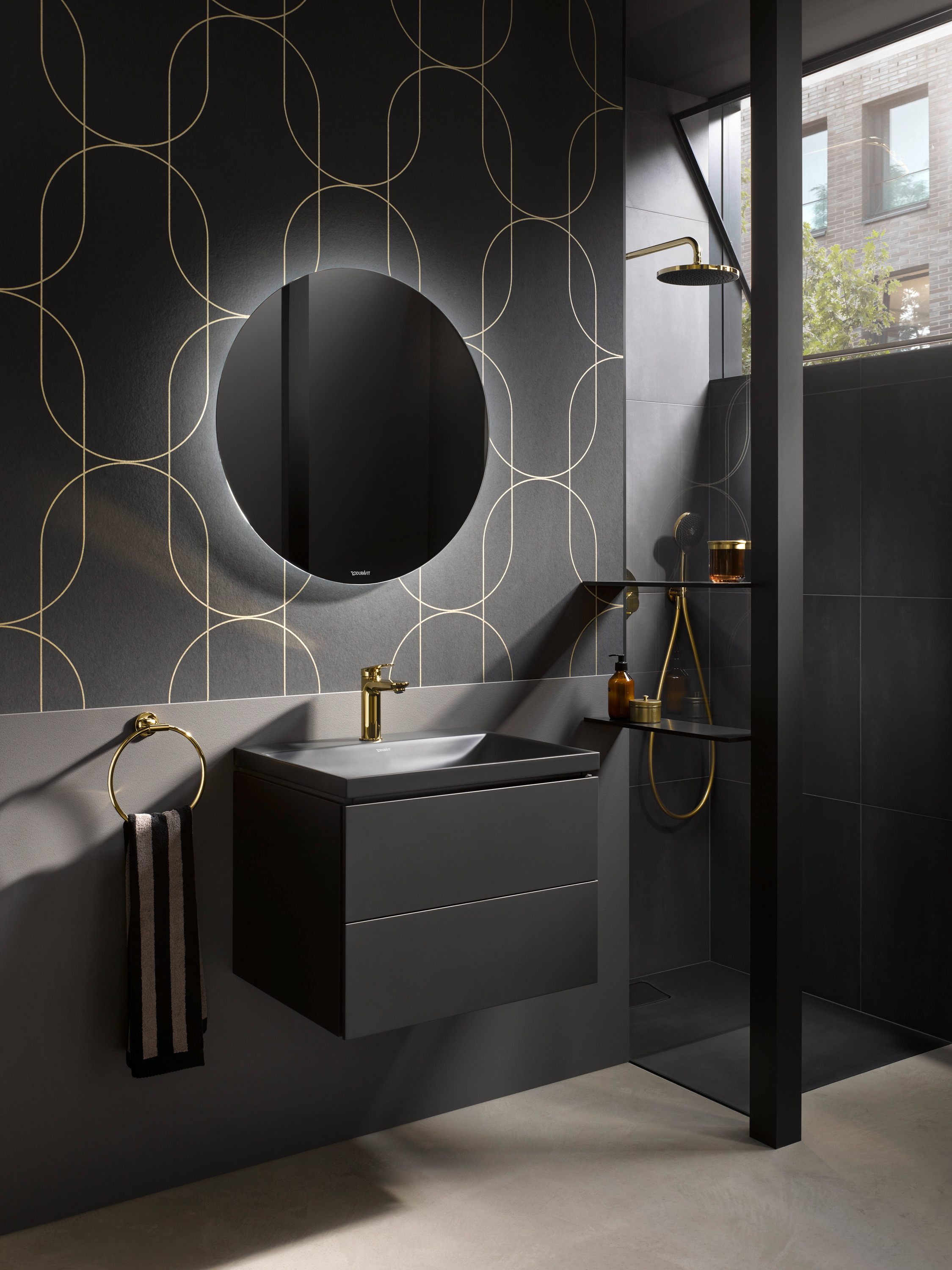 Duravit Starck T wieszak na ręcznik złoty 0099473400