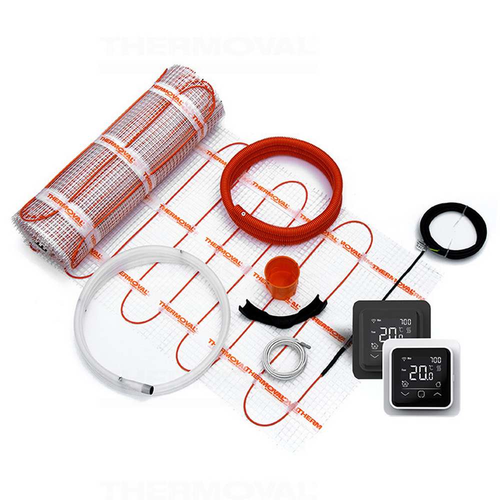 Thermoval TV TO mata grzewcza z termoregulatorem 8 m2 170 W/m2