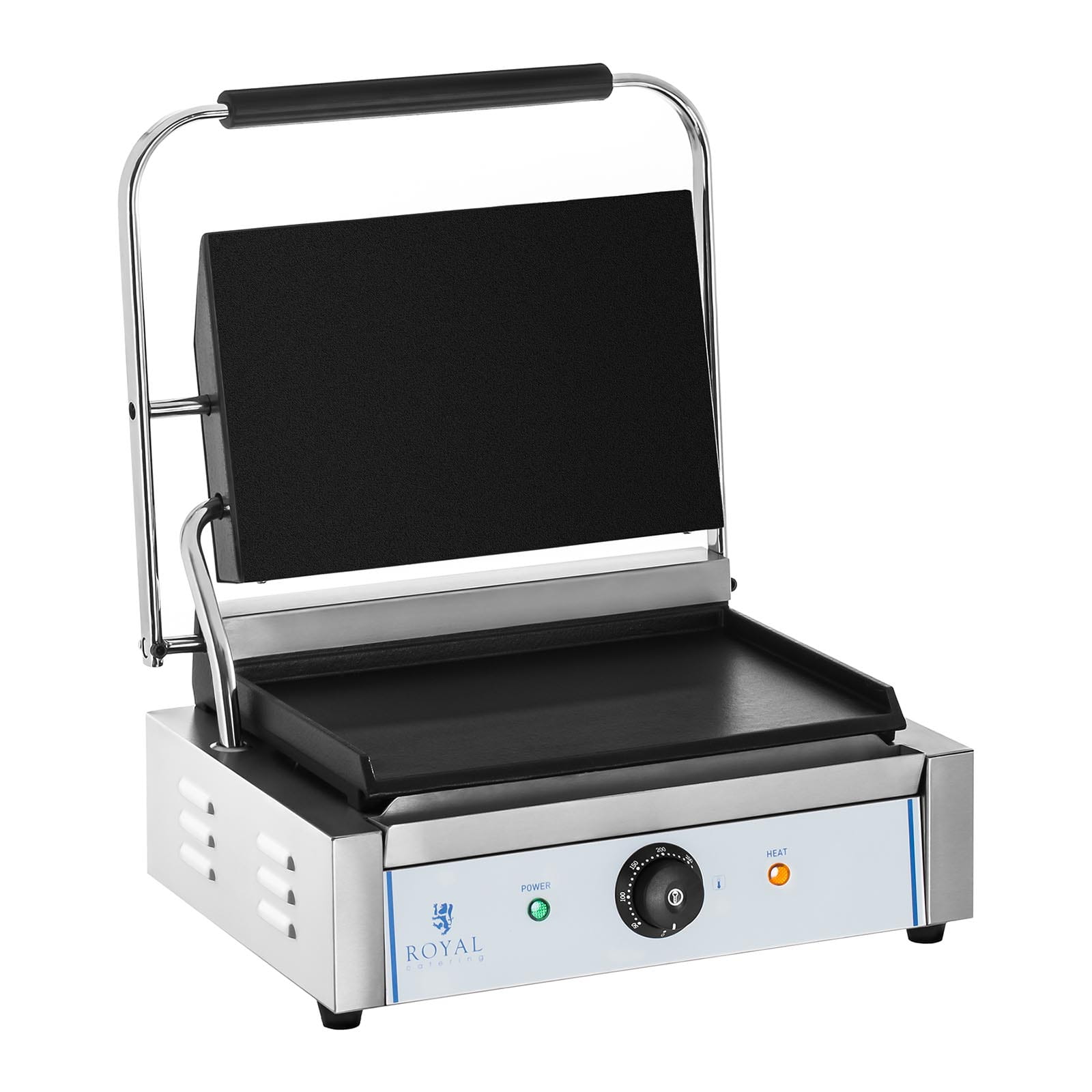 Grill kontaktowy MAX, opiekacz do bułek gładki
