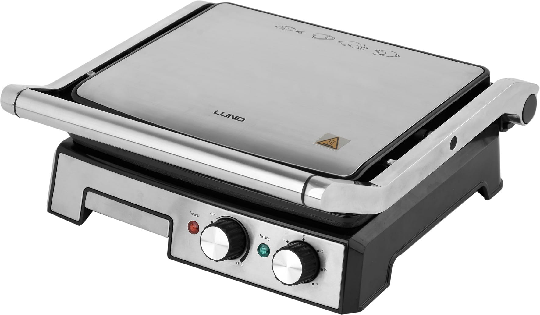 Grill elektryczny rozkładany 2000W