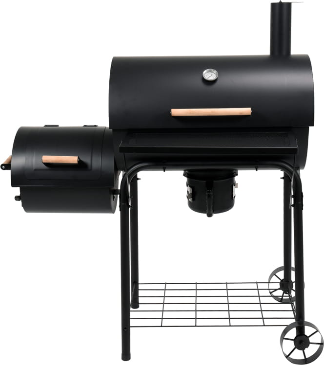 Grill ogrodowy przenośny z wędzarnią