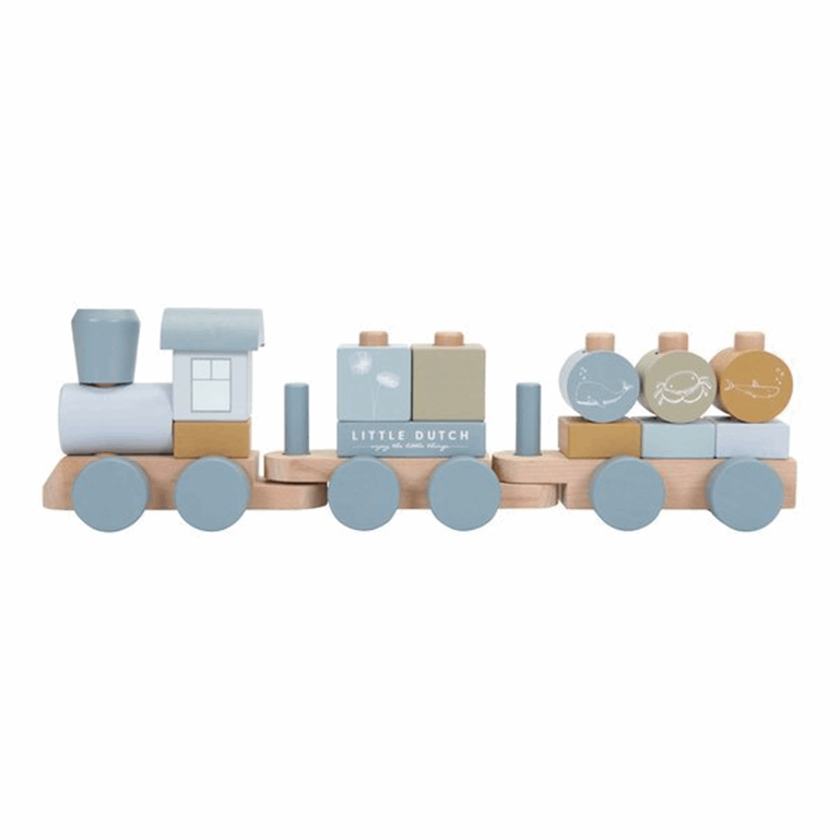 Little Dutch Pociąg - 70355-Błękit