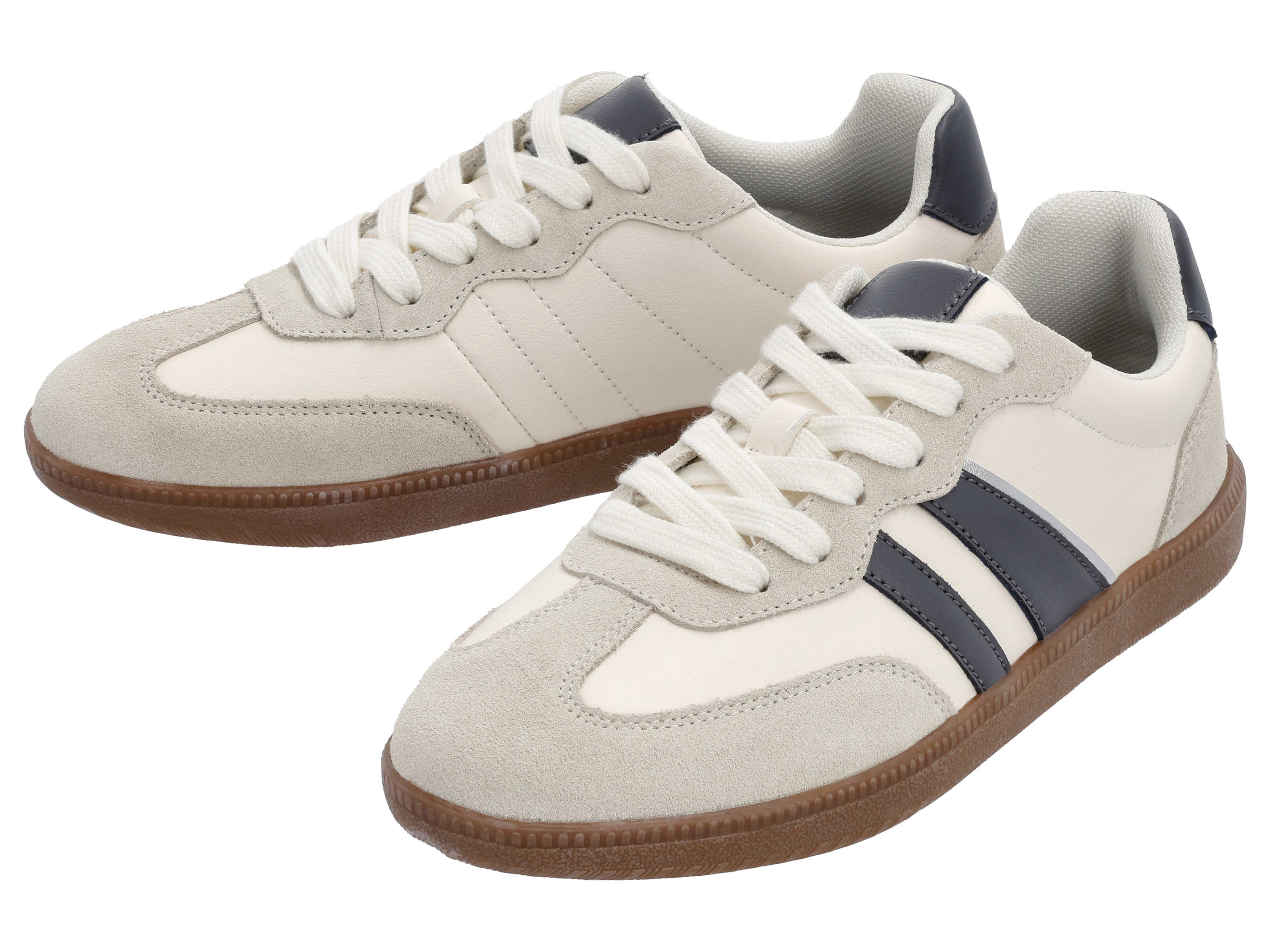 esmara Buty sneakersy damskie Biały/szary, 37