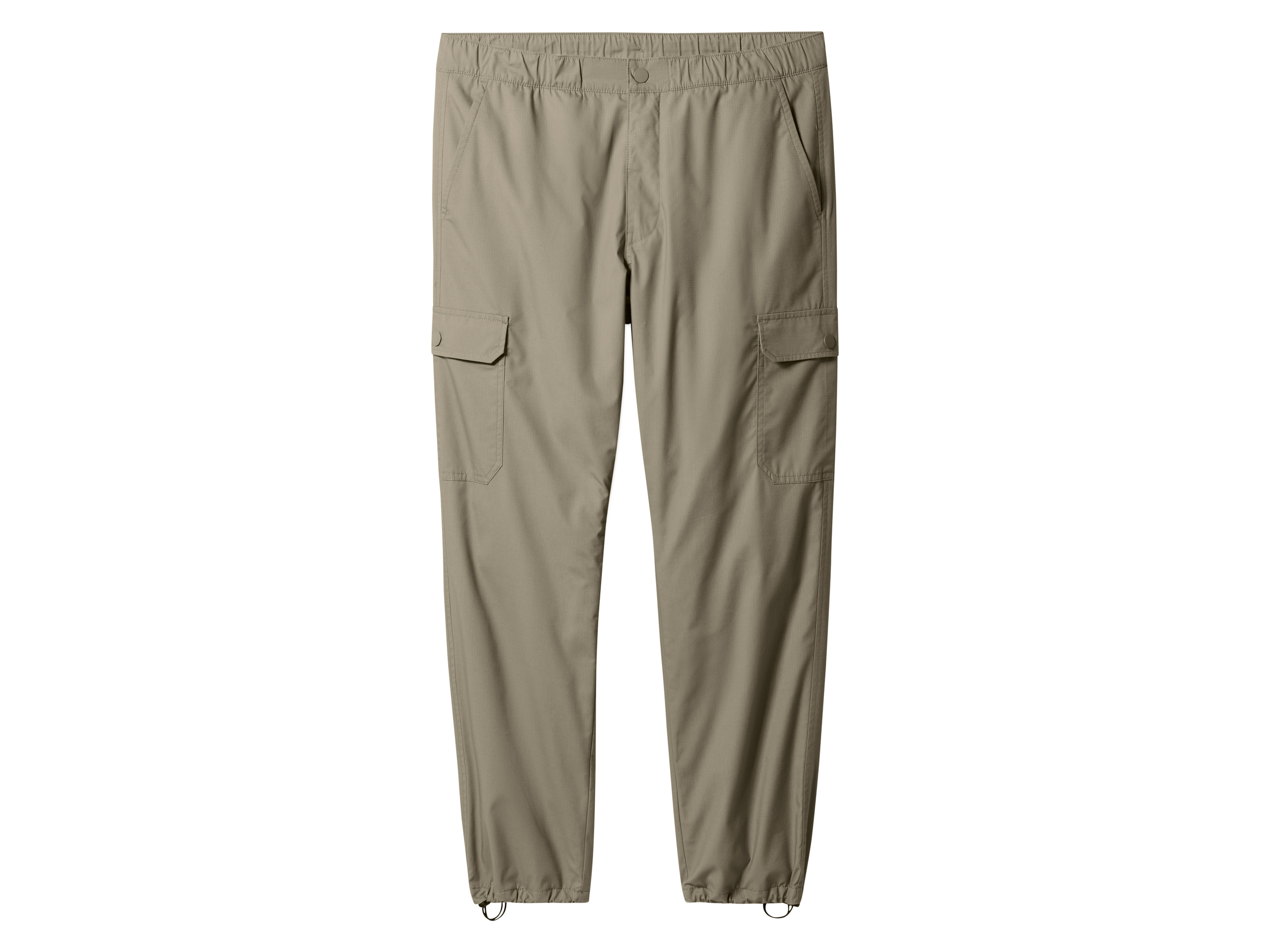 esmara Men Spodnie termiczne męskie cargo Beżowy, XL 56/58