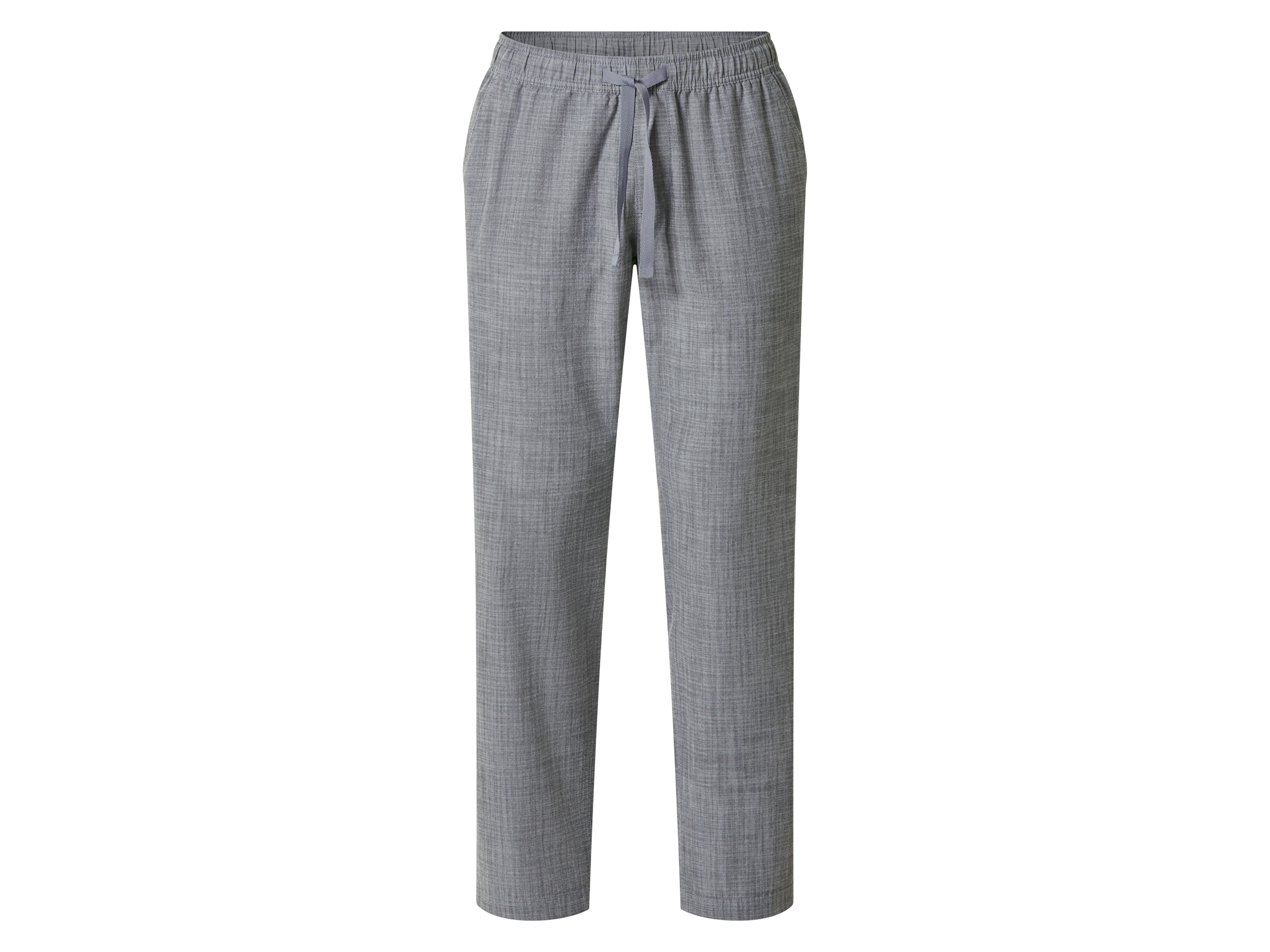 esmara Men Spodnie straight fit męskie z bawełny Szary, L 52/54