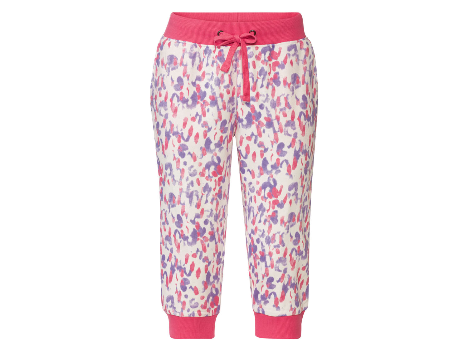 esmara Spodnie damskie 3/4 XS 32-34, Wzorzysty