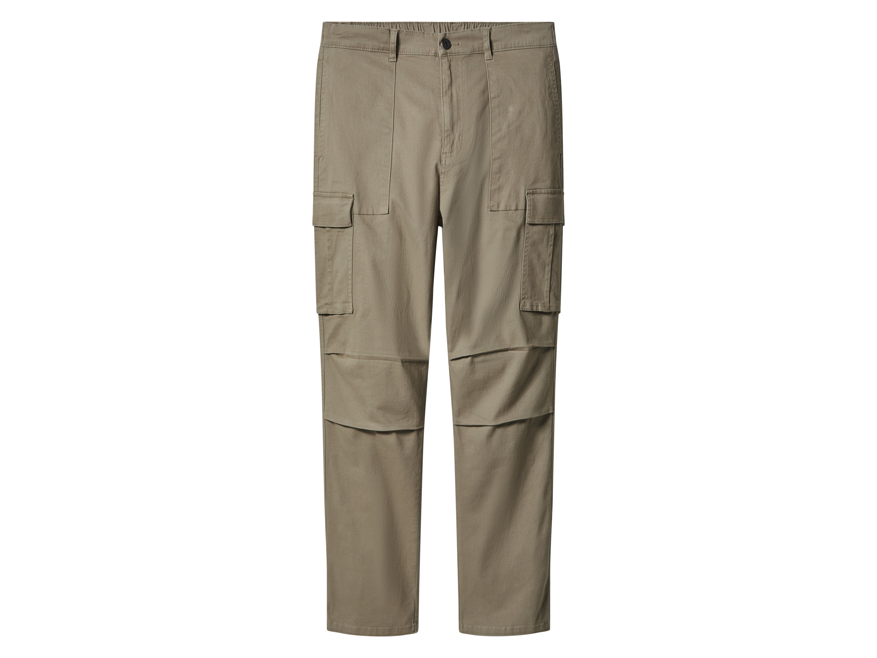 esmara Men Spodnie cargo męskie Beżowy, XL 56/58