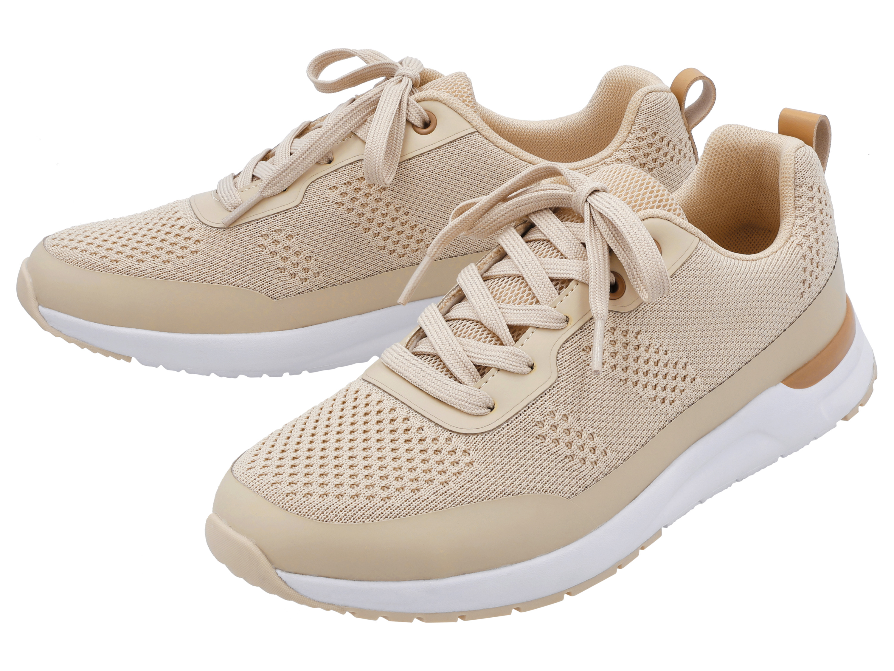 esmara Men Buty sneakersy męskie Beżowy/brązowy, 43
