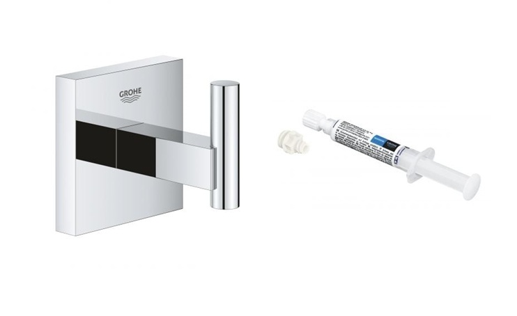 Darmowa Dostawa - Wieszak na ręcznik chrom Grohe Start Cube abset11022