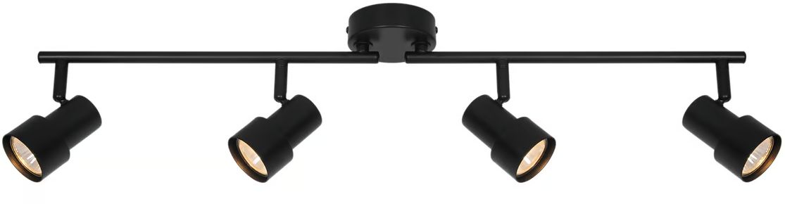 Darmowa Dostawa - Lampa podsufitowa 4x5 W czarna Nordlux Boston 2512380103