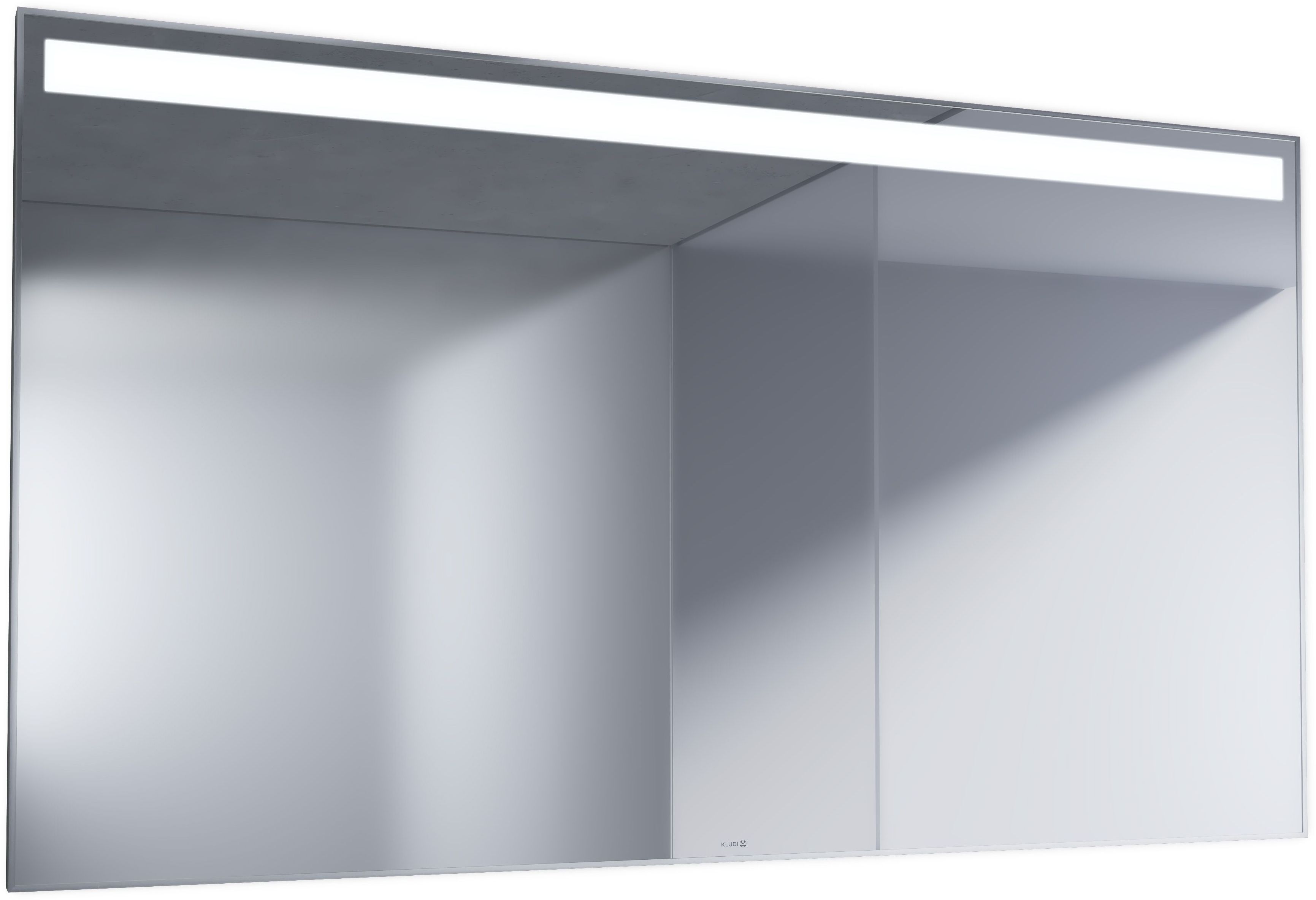 Darmowa Dostawa - Lustro 120x68 cm prostokątne z oświetleniem Kludi Luma 17SP0800