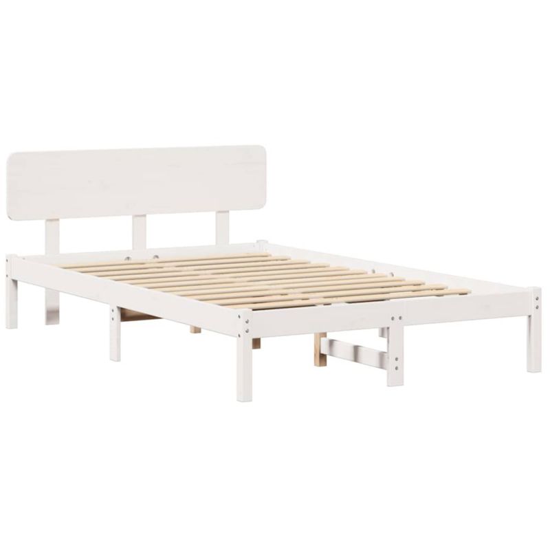 Rama łóżka WaszeMeble 120x200 cm Biały sosna WM-872108 1 szt.