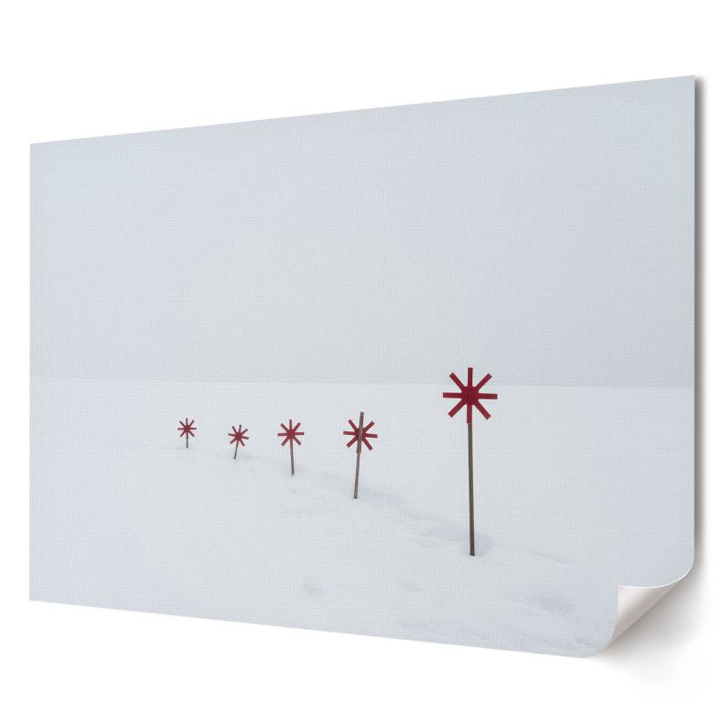 Plakat Wallfluent Format A1 Zimowy minimalizm Kolektyw Soft Structure 1 szt.