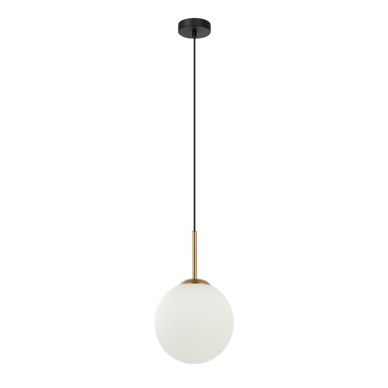 Lampa wisząca brąz antyczny Italux Deore brąz antyczny 1xE27x40W IP20 wym:110x20x20cm - 1 szt.