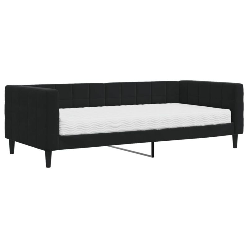 Łóżko dzienne WaszeMeble 90x200 cm czarna WM-3196671 1 szt.