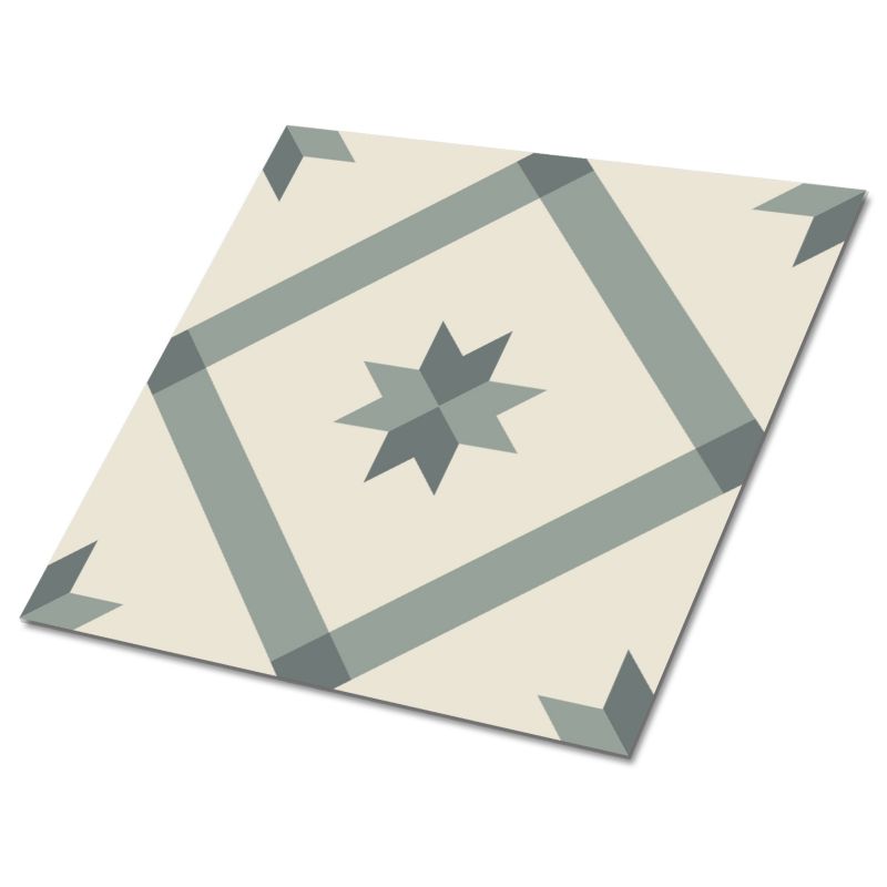 Kafelki samoprzylepne Tulup 30x30 cm Wzór geometryczny 9 szt. III