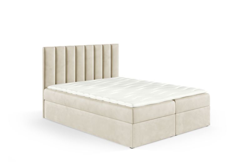 Łóżko kontynentalne SOFELLO Nina Box 140x200 bez nóg riviera21 1szt.