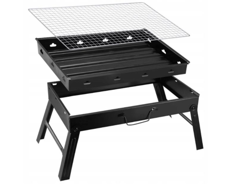 Grill turystyczny Artdesign przenośny węglowy składany bbq 1 szt.