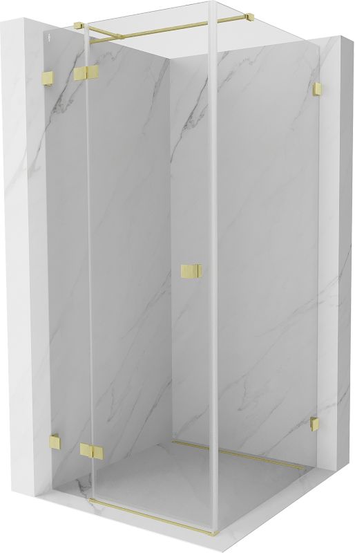Kabina prysznicowa Mexen Lunar T transparent złoty 120x120 1 szt.
