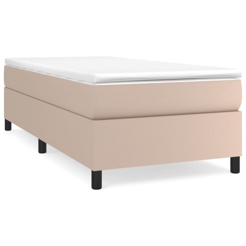 Łóżko tapicerowane WaszeMeble 90x200 cm brązowe WM-3121028 1 szt.
