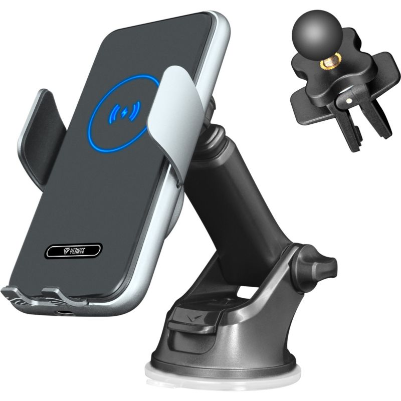 Uchwyt Na Telefon Do Samochodu Yenkee YSM 611 Szybkie Ładowanie 15W Kabel 1M 1szt
