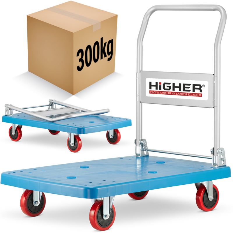 Wózek magazynowy transportowy składany platformowy 300kg 1 szt