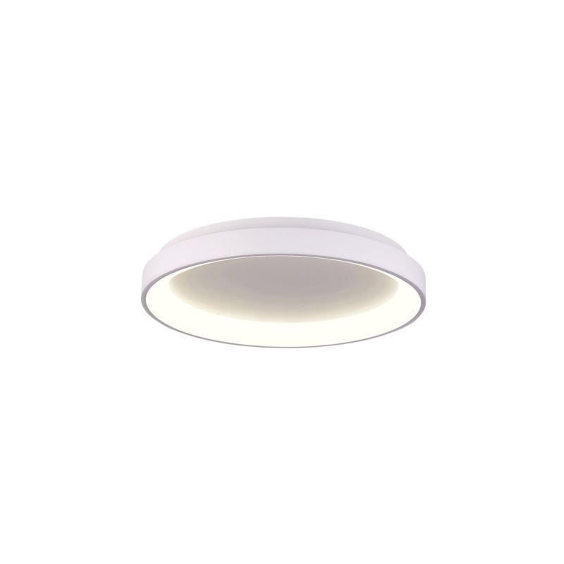 Plafon 48cm Italux Vico biały okrągły 48cm LED 38W Biały zmienny 3000-4000K 3100lm IP20 - 1 szt.
