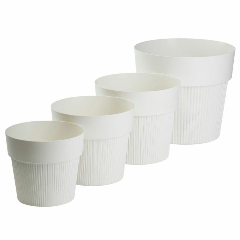 Zestaw donic SILVA LINE HowHomely 11, 12, 13, 17 cm recykling kremowe 4 szt