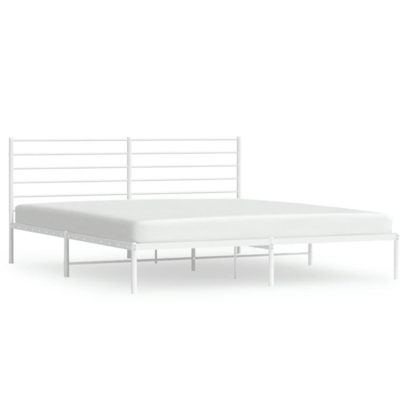 Łóżko metalowe WaszeMeble 180x200 cm biała WM-352372 1 szt.