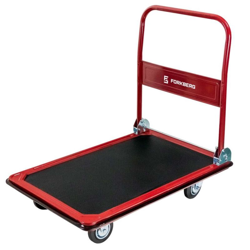 Wózek Forkberg transportowy platformowy magazynowy koła łożyskowane 300kg 1szt.