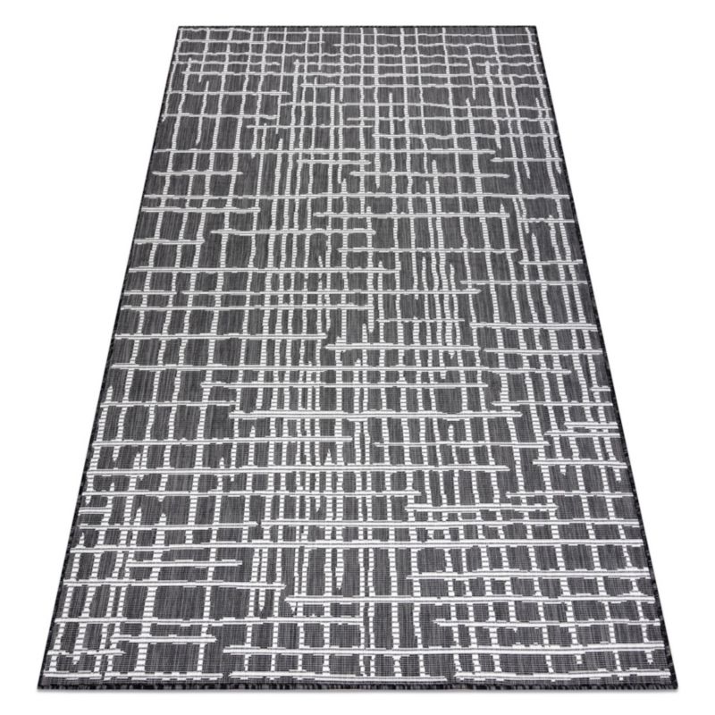 Dywan zewnętrzny Sion RugsX 80x150 cm czarny D133 1 szt.
