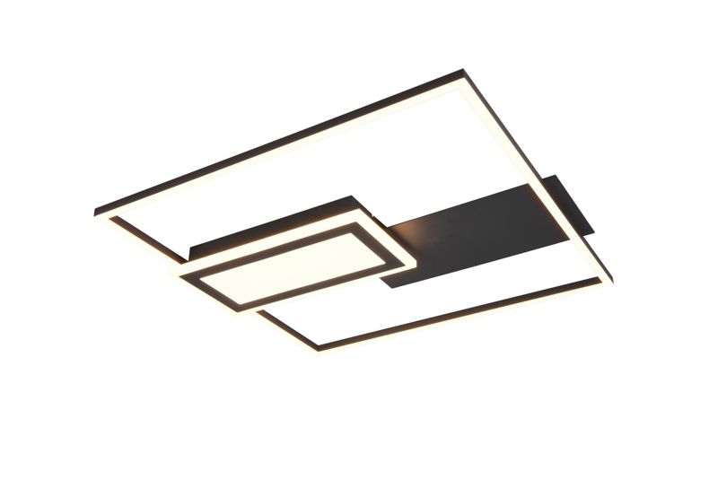 Lampa wisząca z pilotem RL SPIRO czarna LED 32W 2700-6500K 3800lm IP20 - 1 szt.