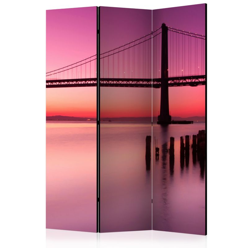 Parawan dwustronny Artgeist Miasta 135x172 cm Miasta 1 szt