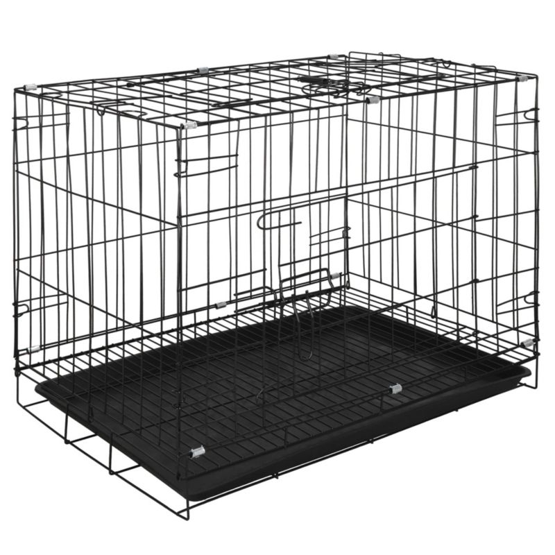 Klatka kennelowa dla zwierząt Springos kojec dla psa kota S 60 x 50 x 42 cm 1 szt.