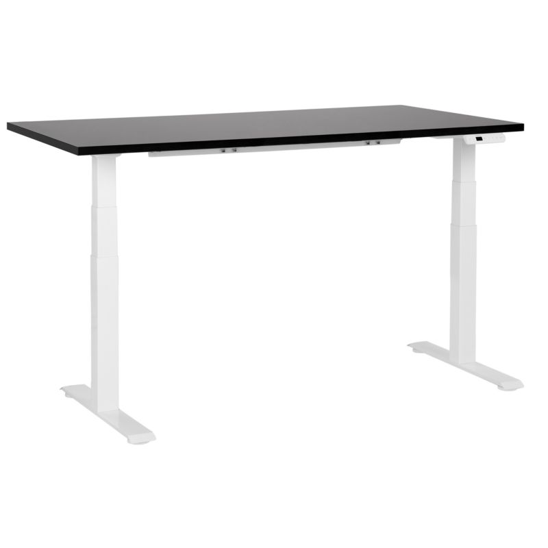 Biurko regulowane elektrycznie Destines Czarny/ biały 160 cm 72 cm 1 szt.