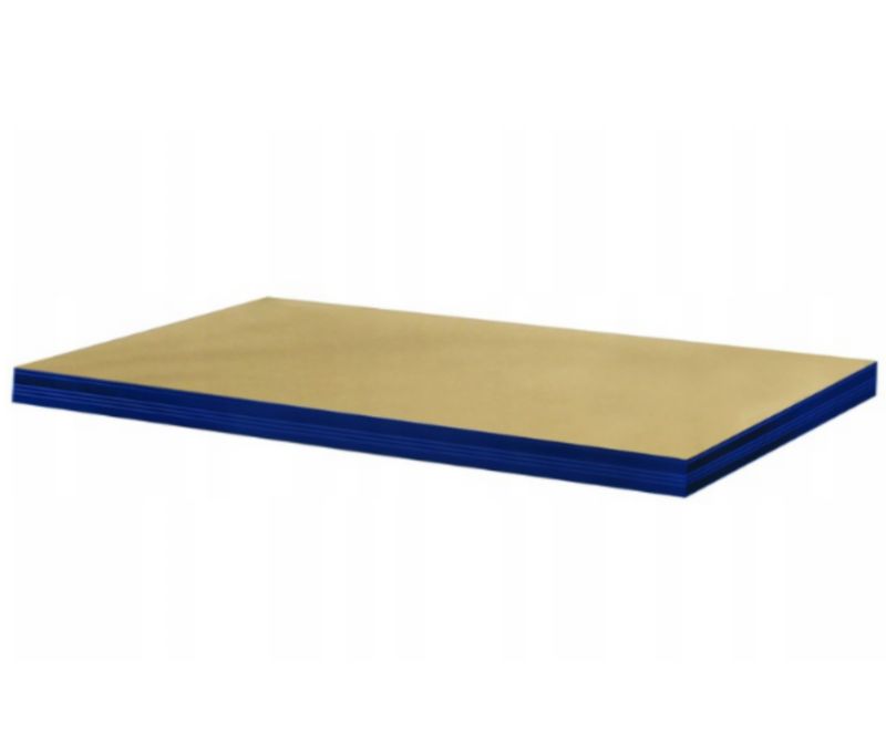 Półka MODO24 do regału metalowego helios 150x35cm 1px175 kg kompletna niebieska 1 kpl.
