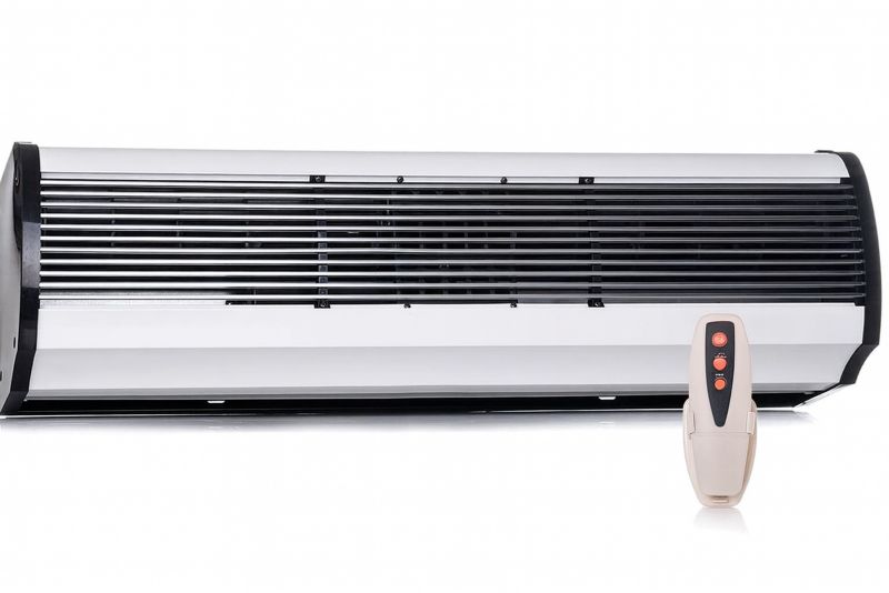Kurtyna powietrzna elektryczna Warmtec 2,7-8kW 120cm PTC pilot 1 szt.