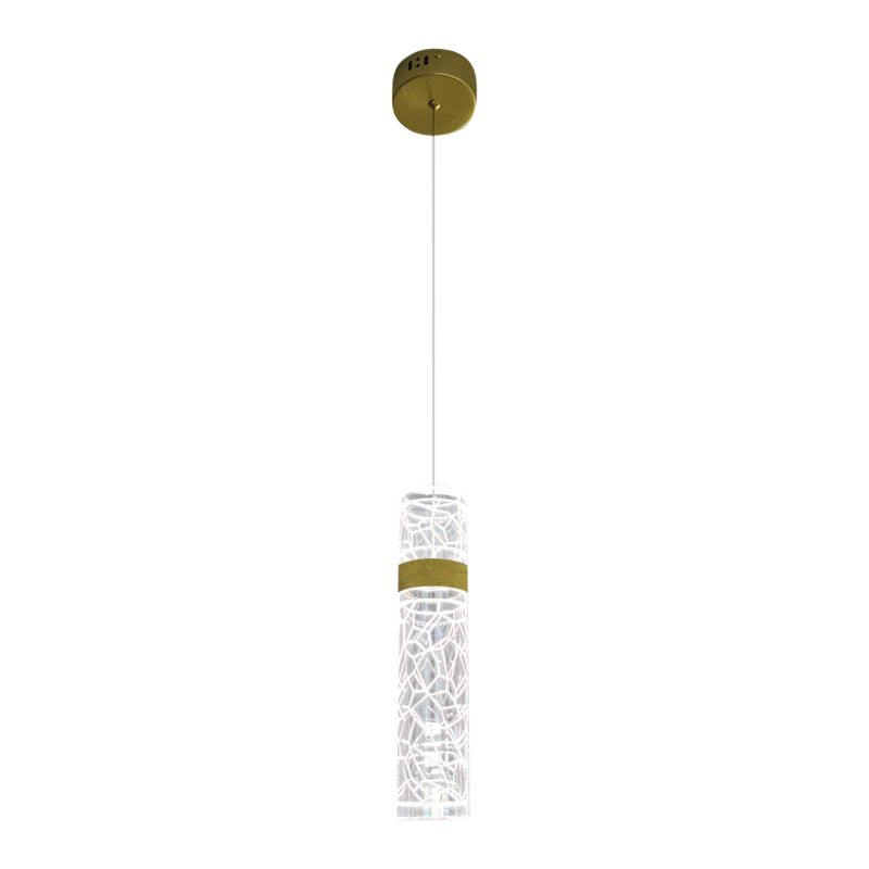 Lampa wiszaca LED Milagro Lagos 8W złota