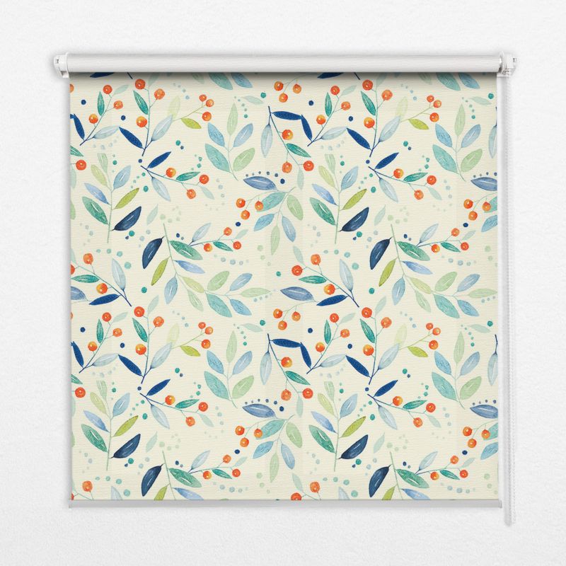 Roleta Do Okien Tulup 130x140 cm Jarzębina Montaż do ściany/sufitu 1 szt.