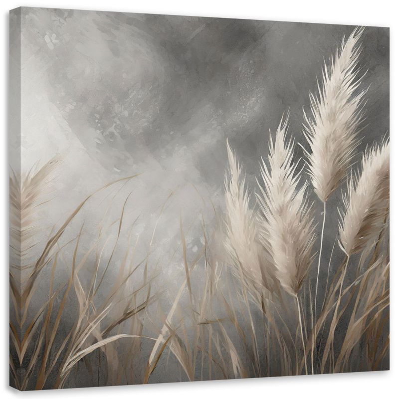 Obraz na płótnie Feeby trawa natura botanika 60x60cm 1szt