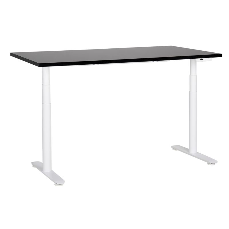 Biurko regulowane elektrycznie Destinas Czarny/ biały 160 cm 72 cm 1 szt.