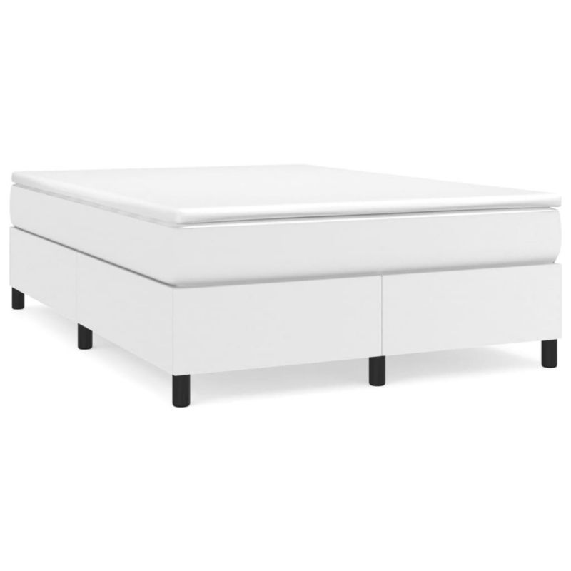 Łóżko kontynentalne WaszeMeble 140x190 cm białe WM-3144603 1 szt.