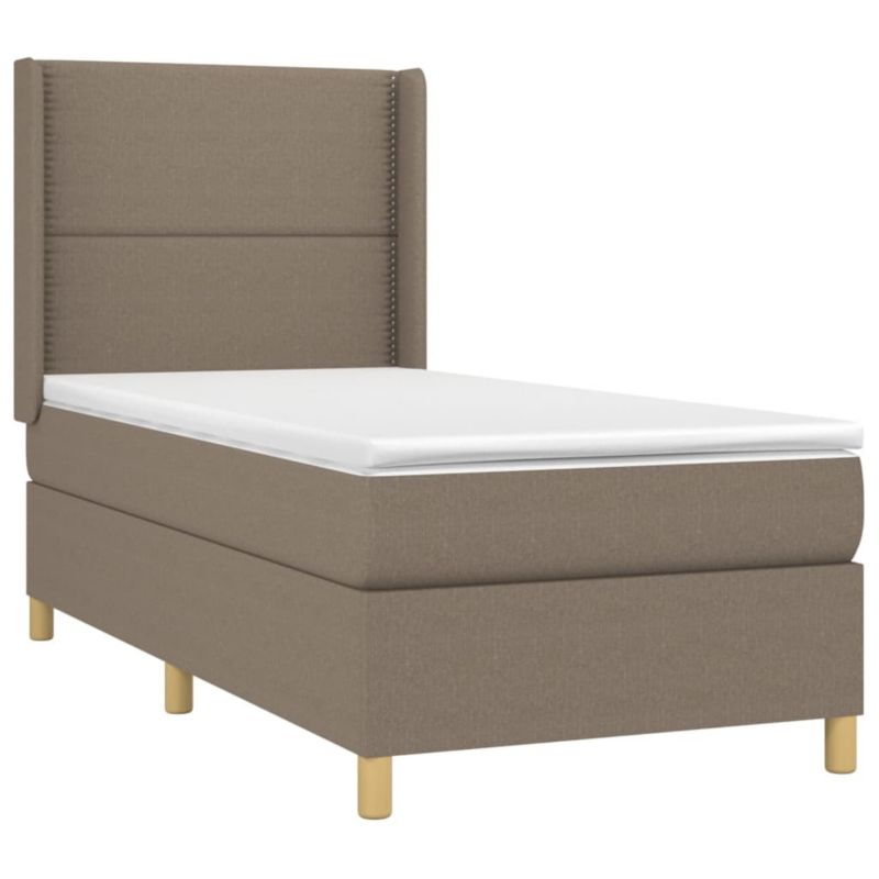 Łóżko kontynentalne WaszeMeble 90x190 Brązowe WM-3138761 1 szt.