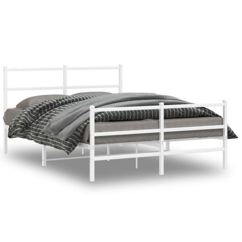 Łóżko metalowe WaszeMeble 140x200 cm biała WM-355433 1 szt.
