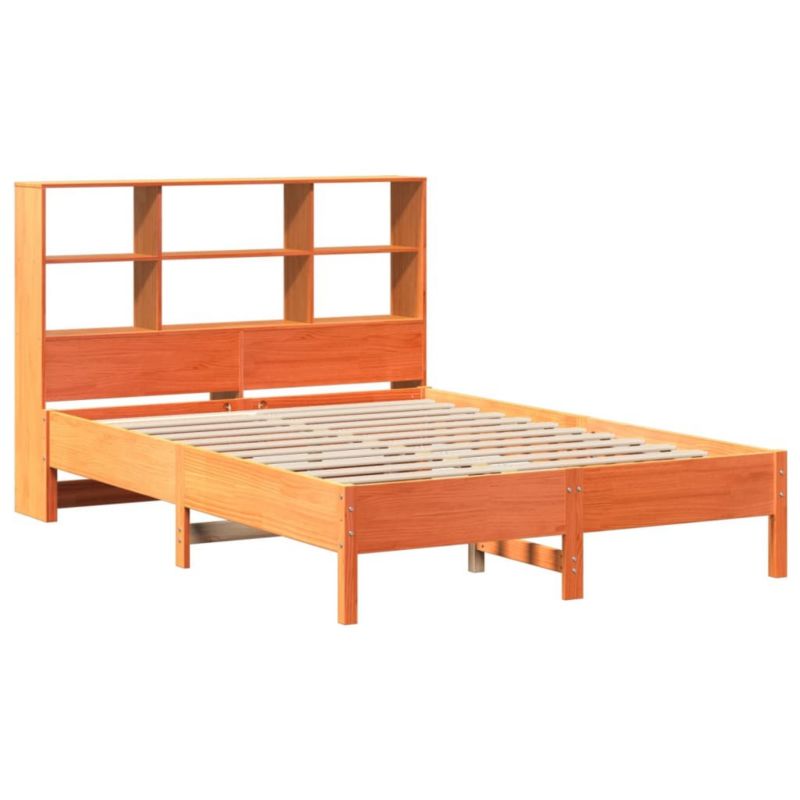 Łóżko drewniane WaszeMeble 160x200 cm brązowe WM-3322866 1 szt.