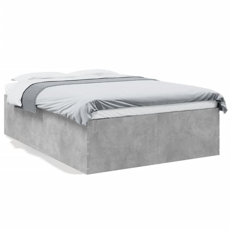 Łóżko drewniane WaszeMeble 120x190 cm szarość WM-3280954 1 szt.